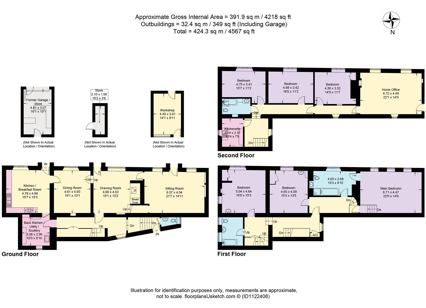 France Corner, Burcombe, Stroud floorplan