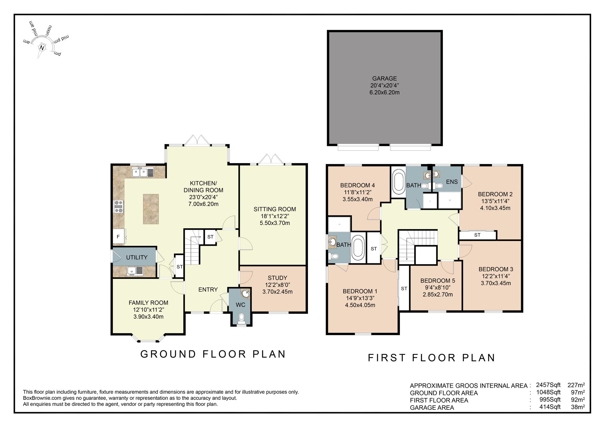 3 The Timms, Faringdon floorplan