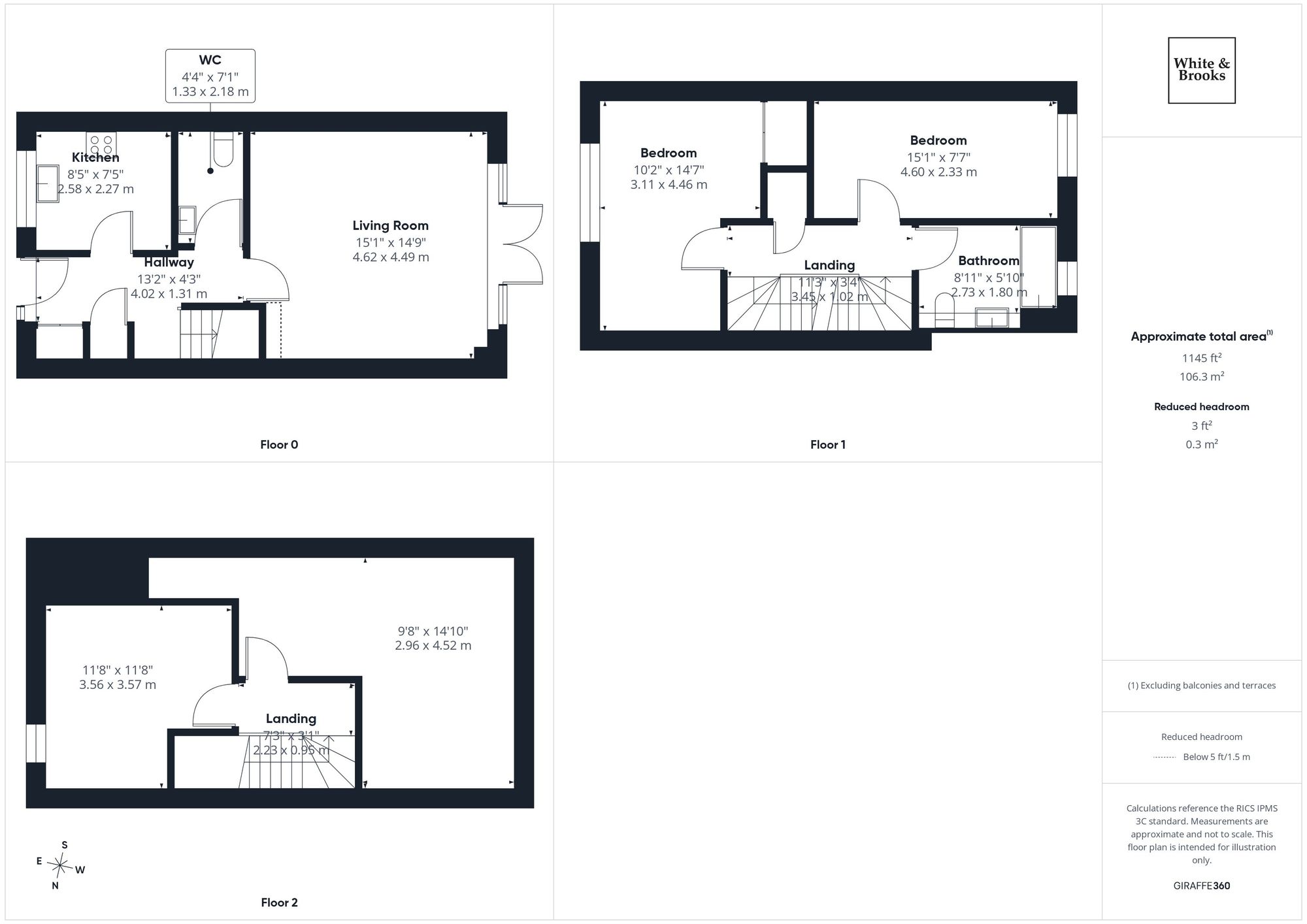 75 Longley Road, Chichester floorplan
