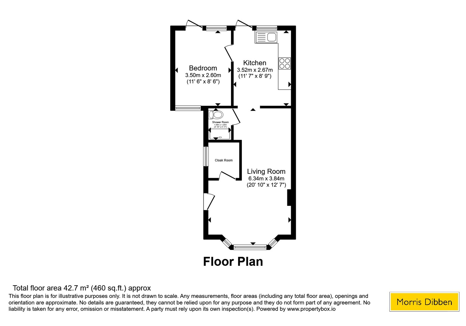 61, Sea Front Estate, Hampshire floorplan