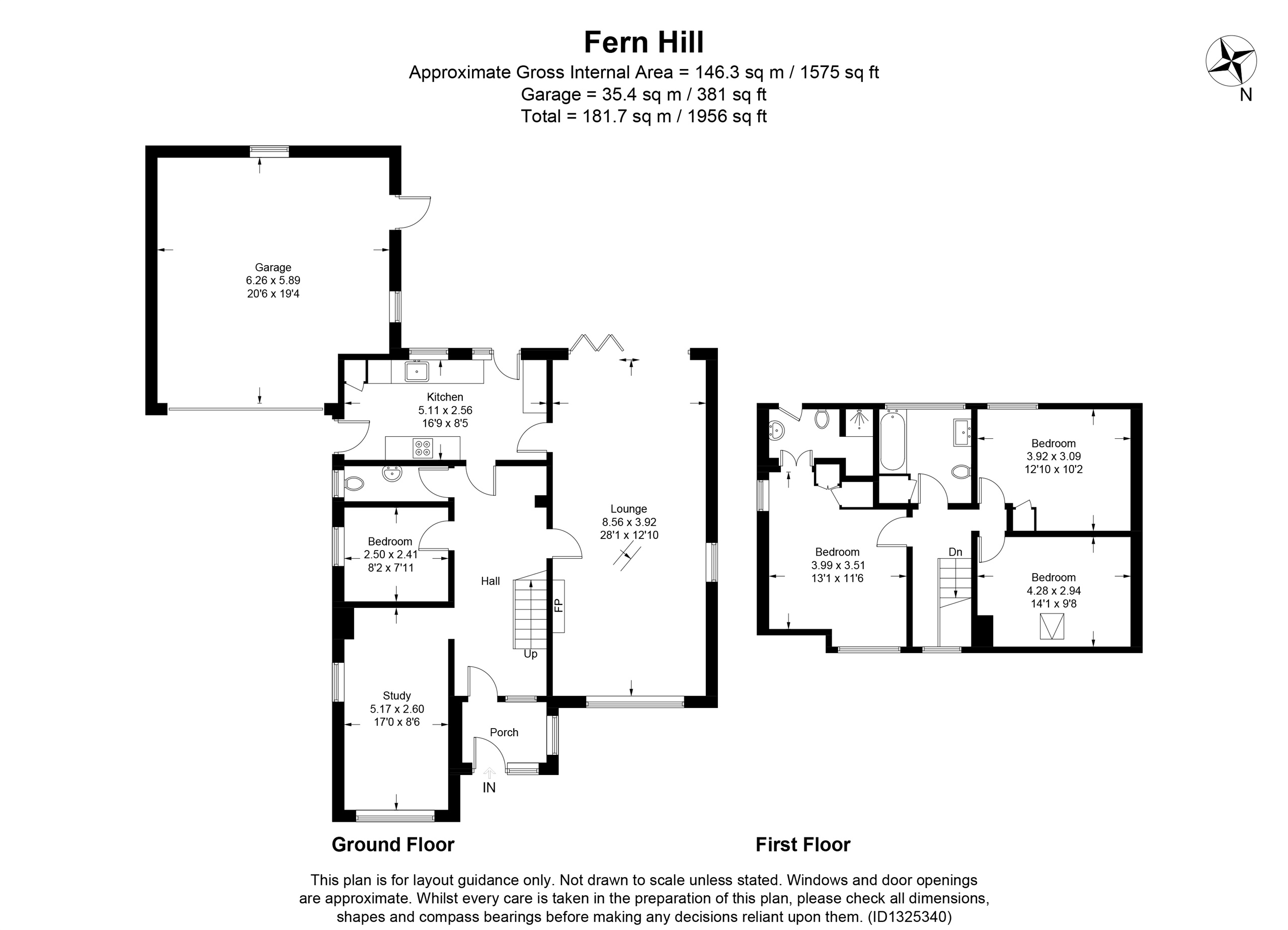 Fern Hill, Beacon Road, Berkhamsted floorplan