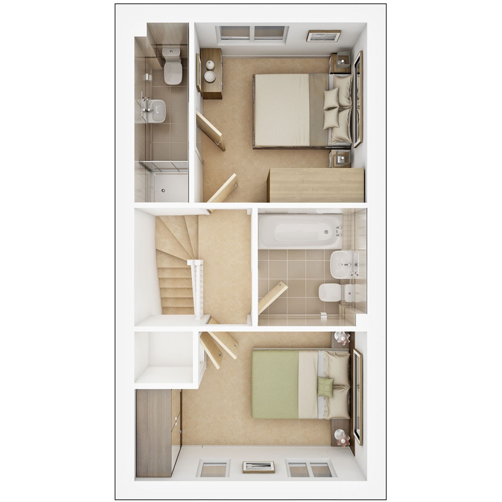 The Canford - Plot 387, Heather Gardens, Little Melton Road, Hethersett, Norwich floorplan