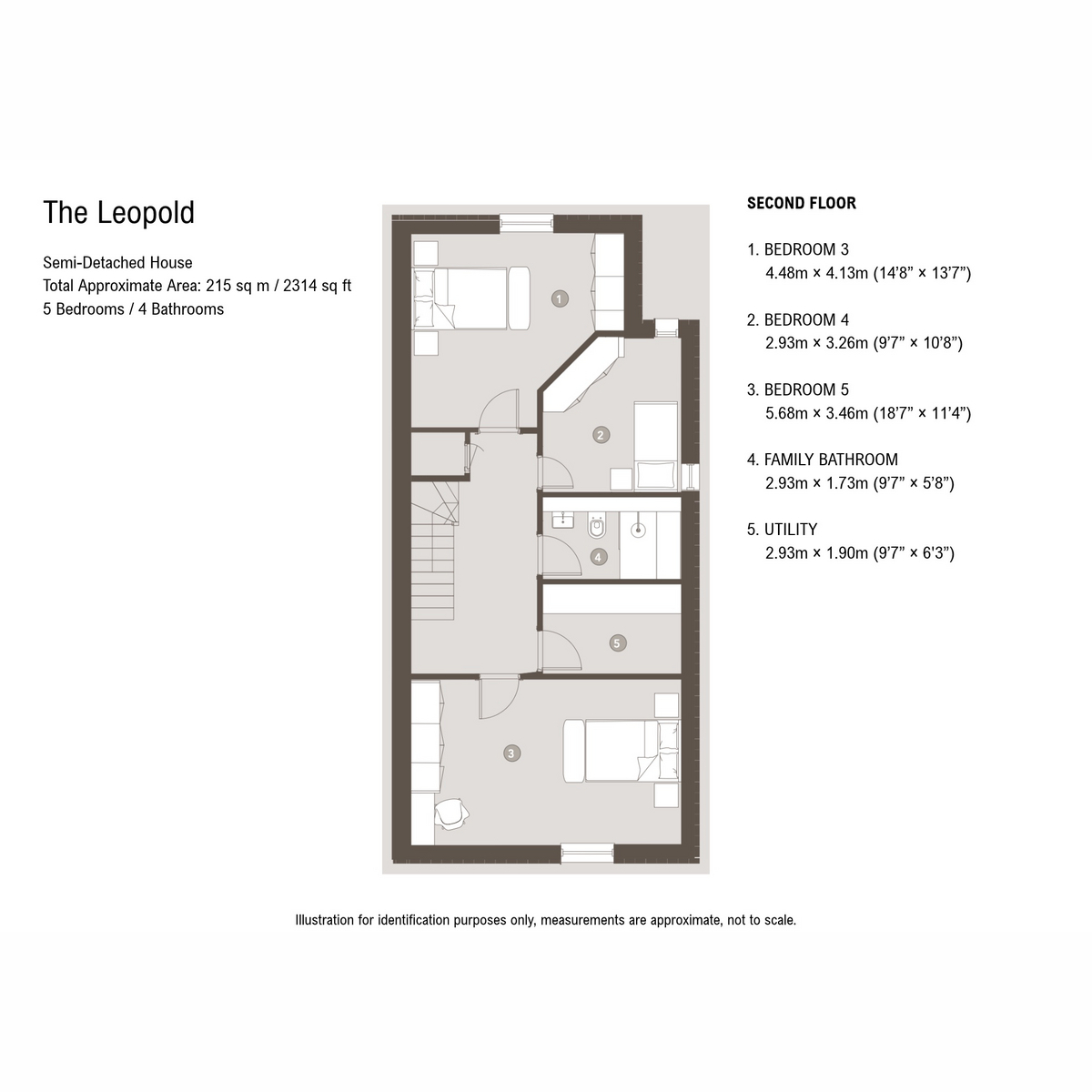 Leopold Road, London floorplan