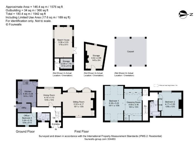 Millers Cottage, 228A, Hertingfordbury Road, Hertingfordbury floorplan