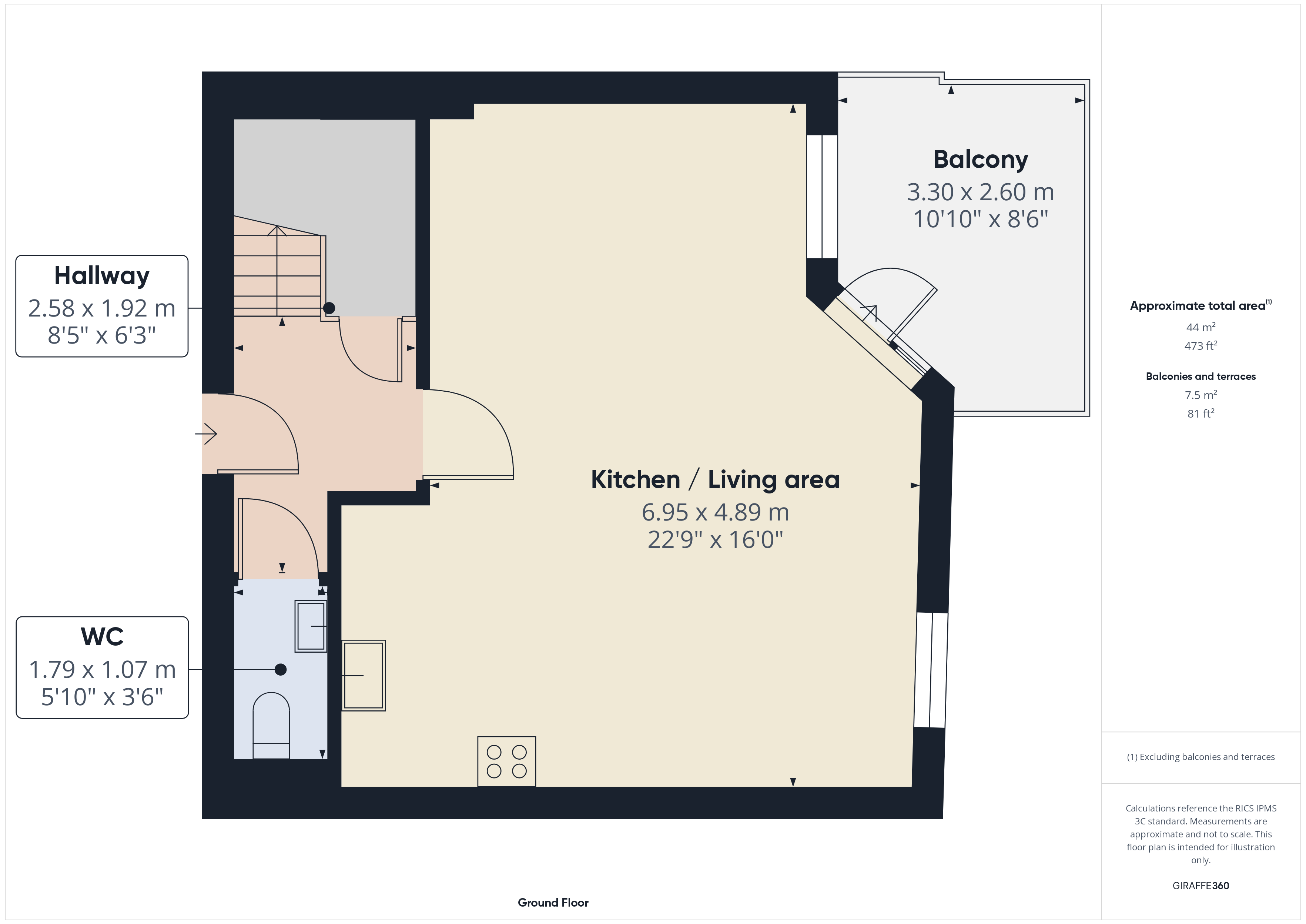 West Street, Brighton floorplan