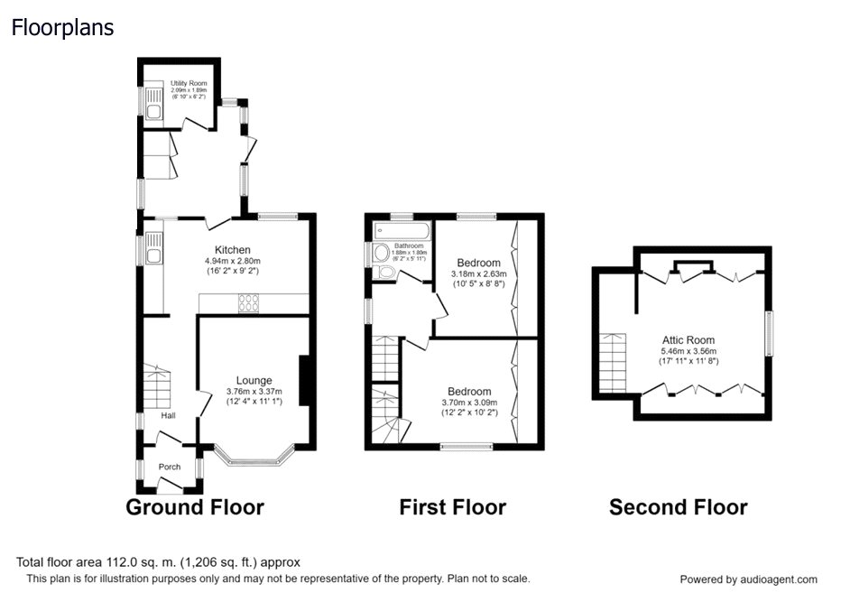 38, Rowan Road, Kent floorplan