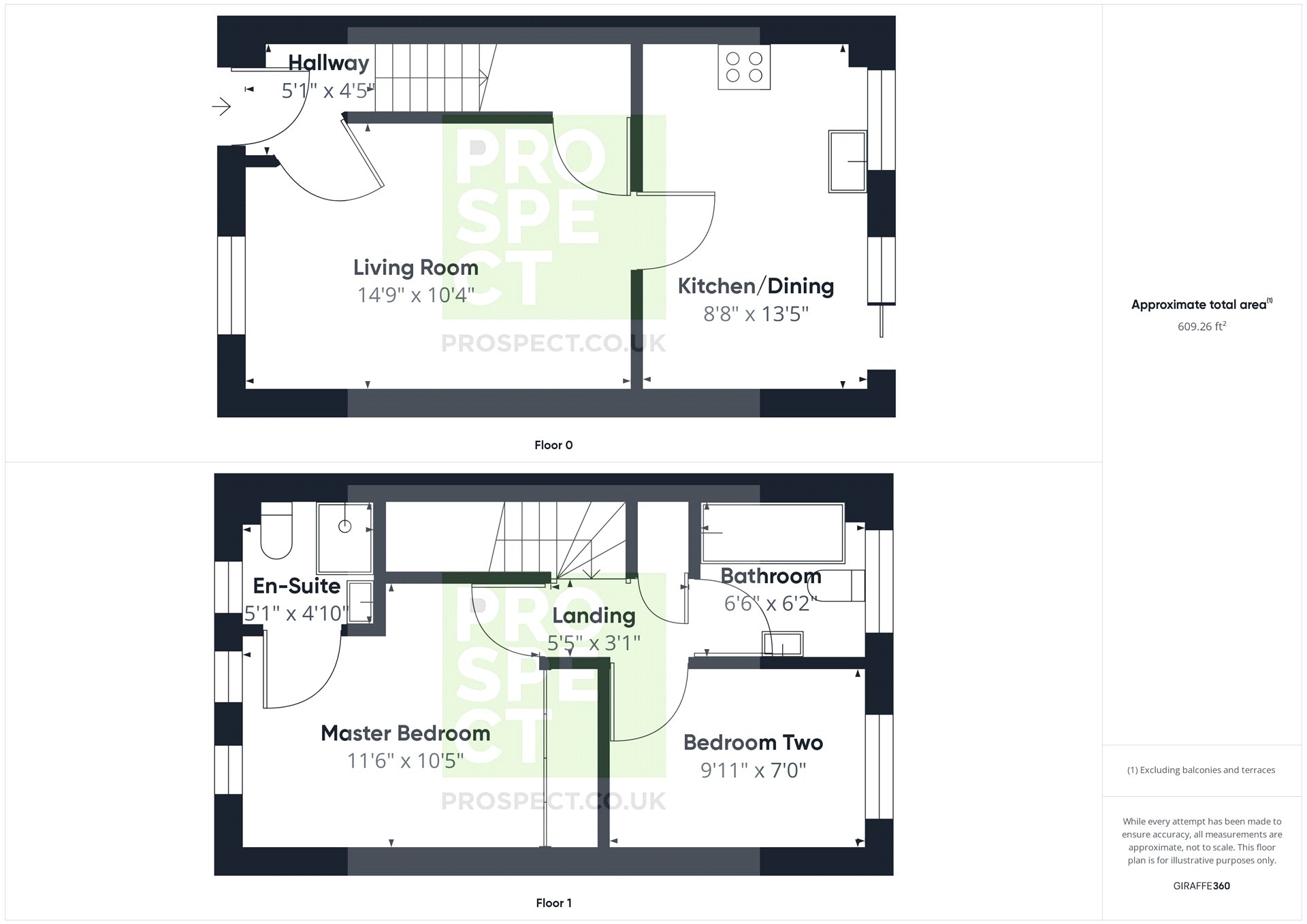 11, Sen Close, Bracknell floorplan