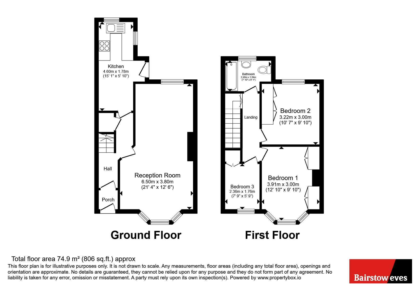 76, Birchfield Road, Coventry floorplan
