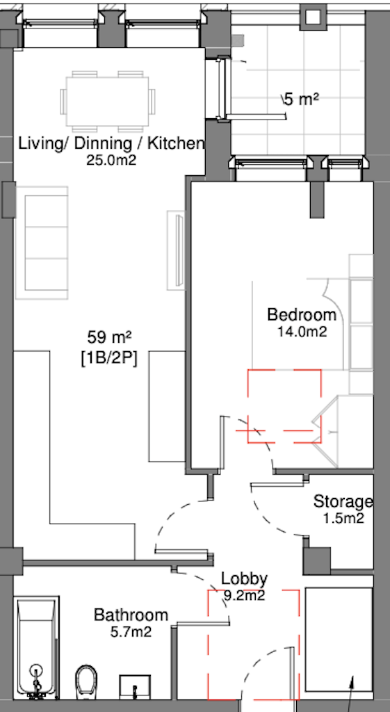 Wandle Quarter, Penwith Road, London floorplan