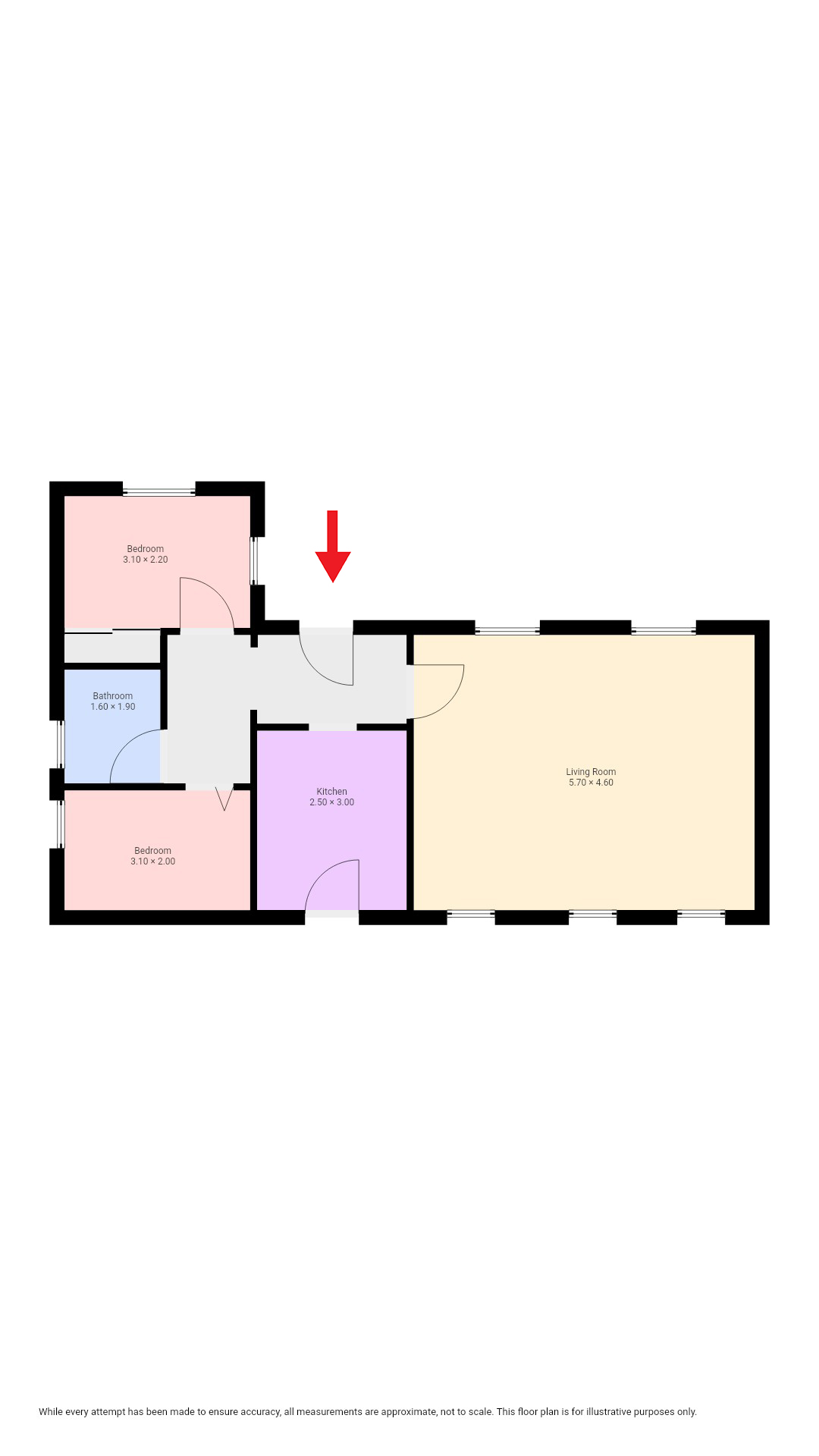 Torr Cottage, Bridge of Weir floorplan