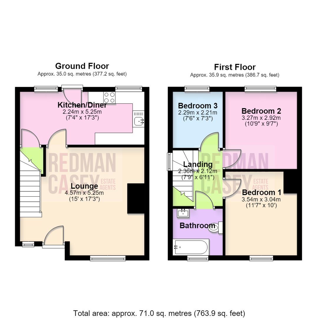 173, Vicarage Road, Bolton floorplan