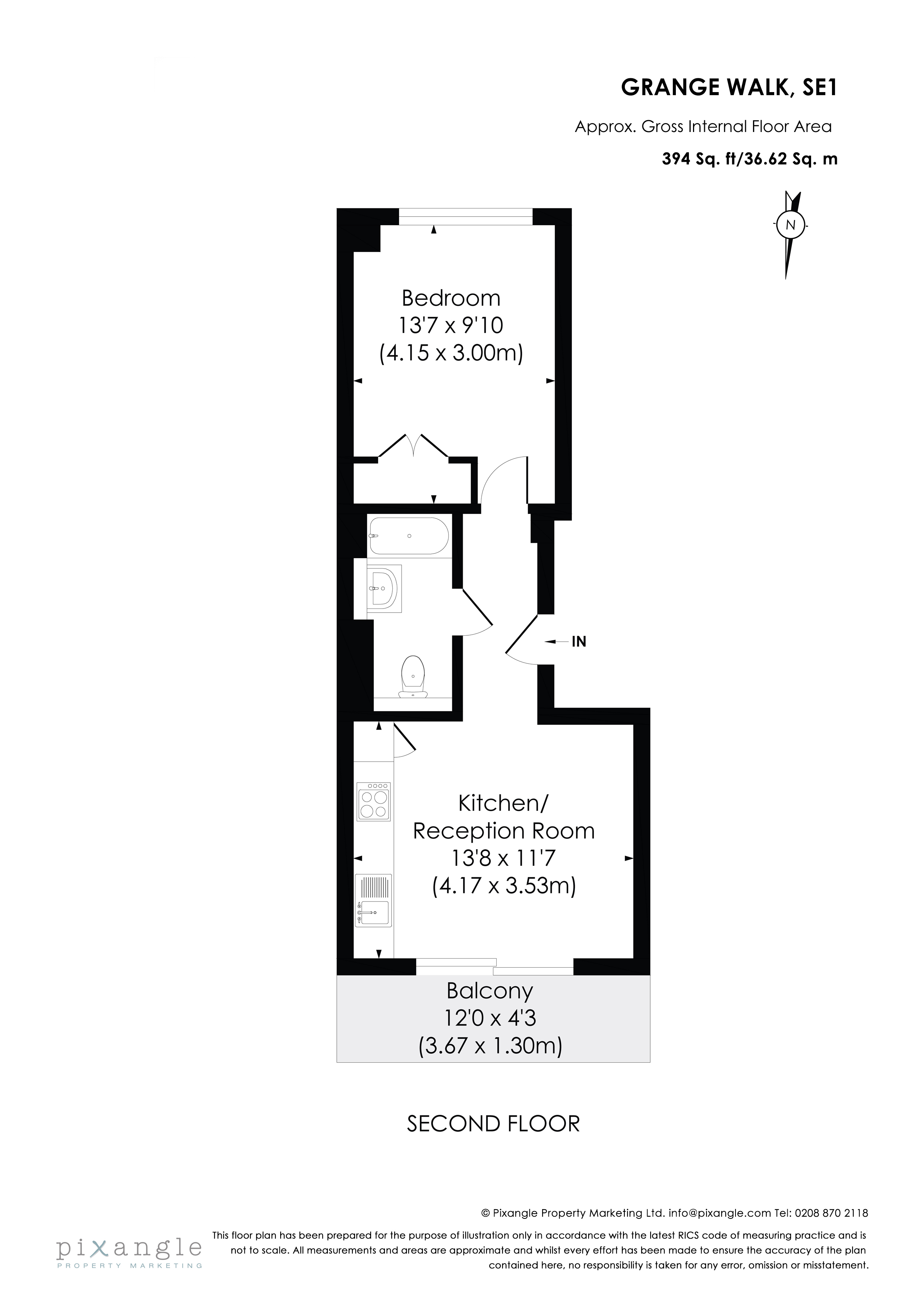1 bed flat to rent in Grange Walk, London SE1 68603830 Zoopla