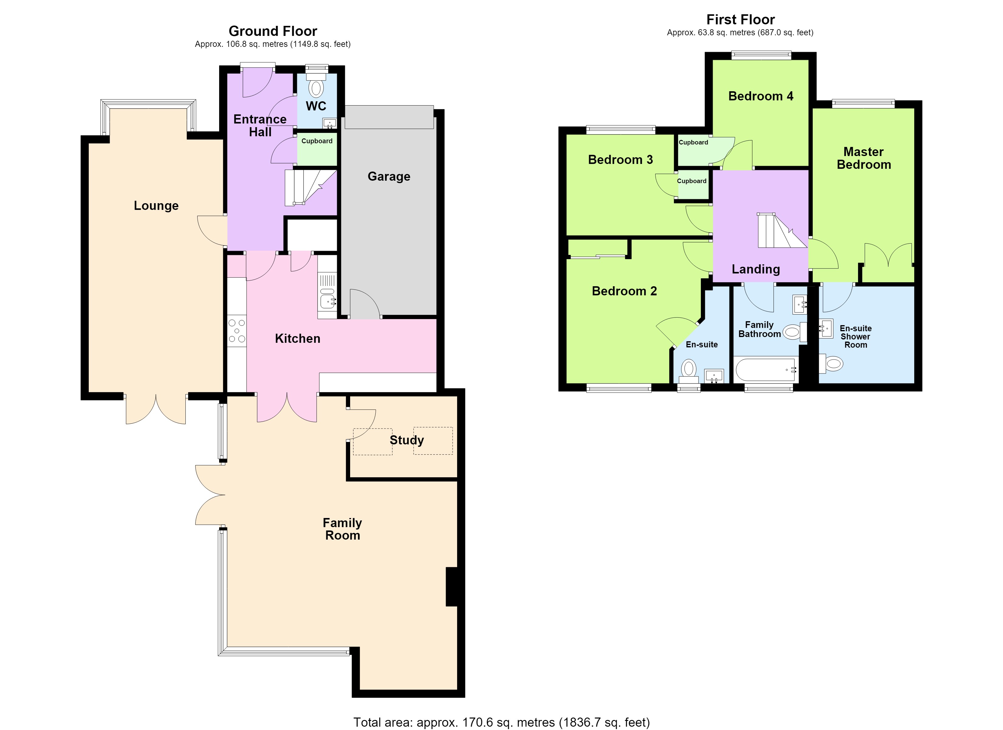 31, Barberry Way, Rotherham floorplan