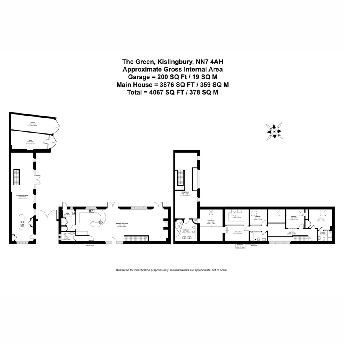 14, The Green, Northampton floorplan