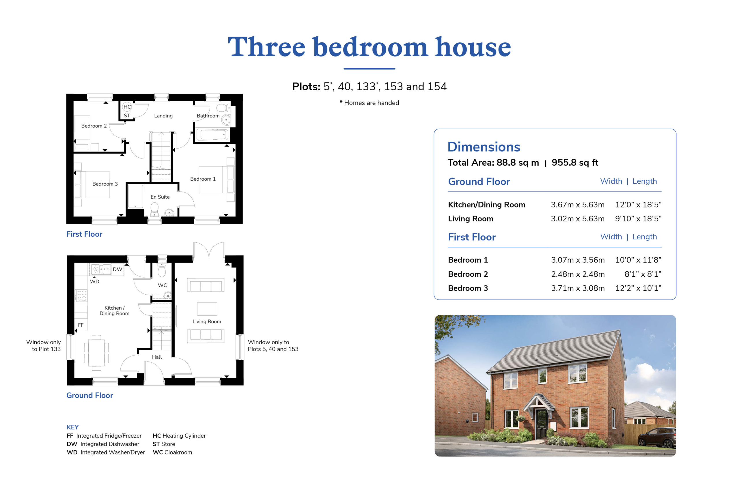 153, 153 Juniper Way, Tiverton floorplan