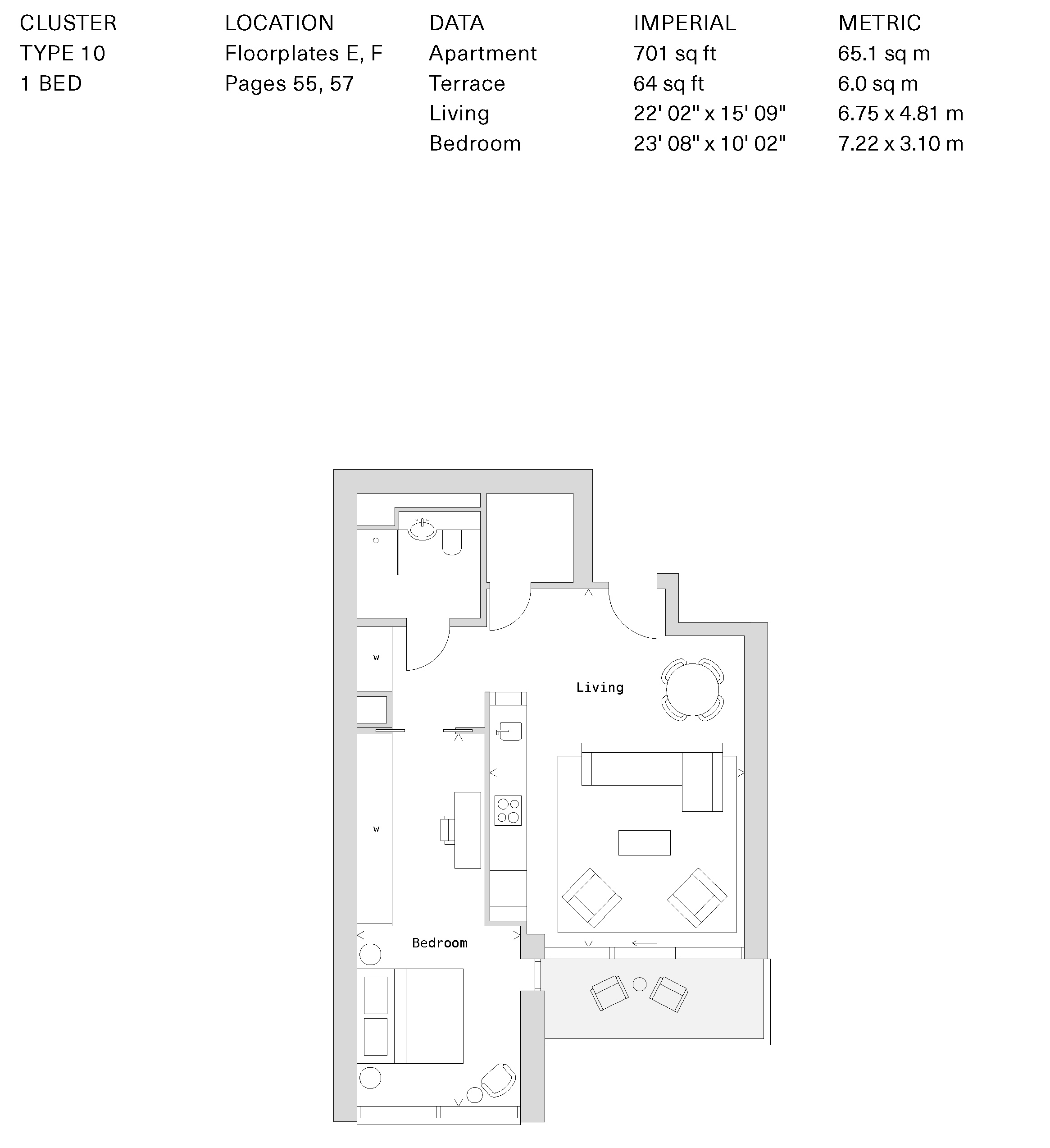 1 Bedrooms Flat for sale in One Park Drive, Canary Wharf, London E14