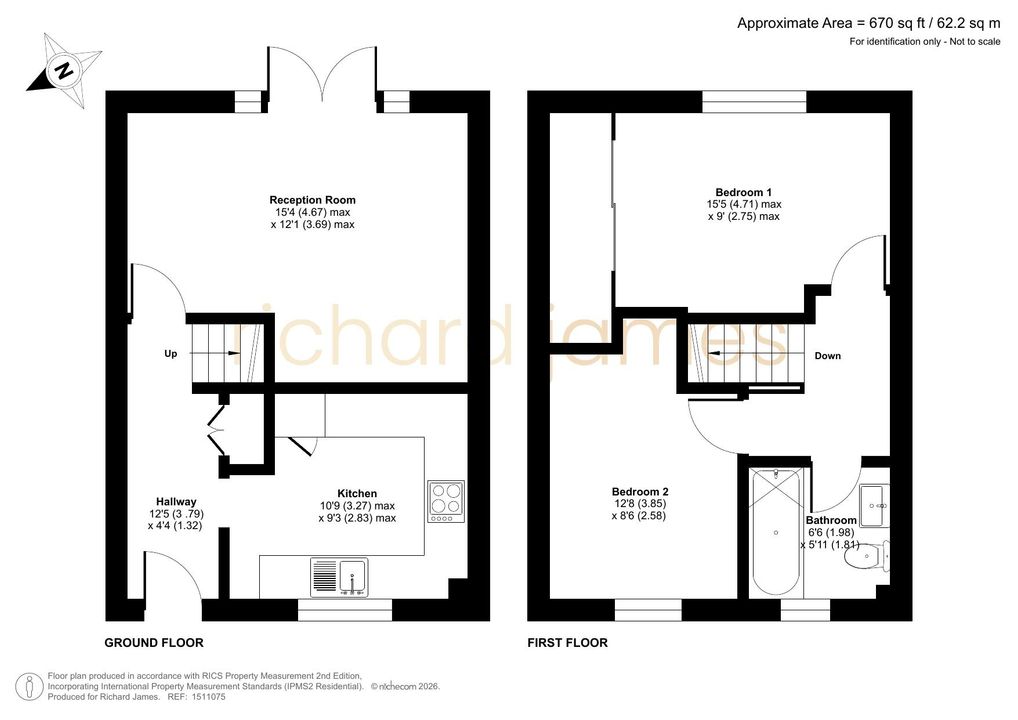 14, Grandison Close The Prinnels, The Prinnels floorplan
