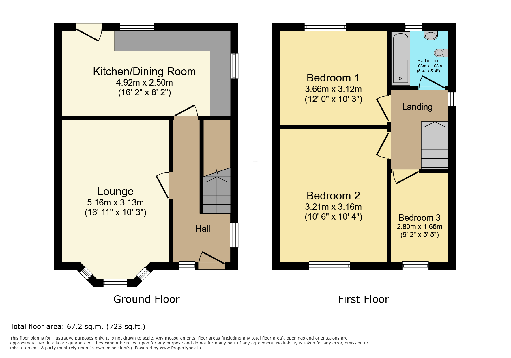 3 St. Andrews Road, Leicester floorplan