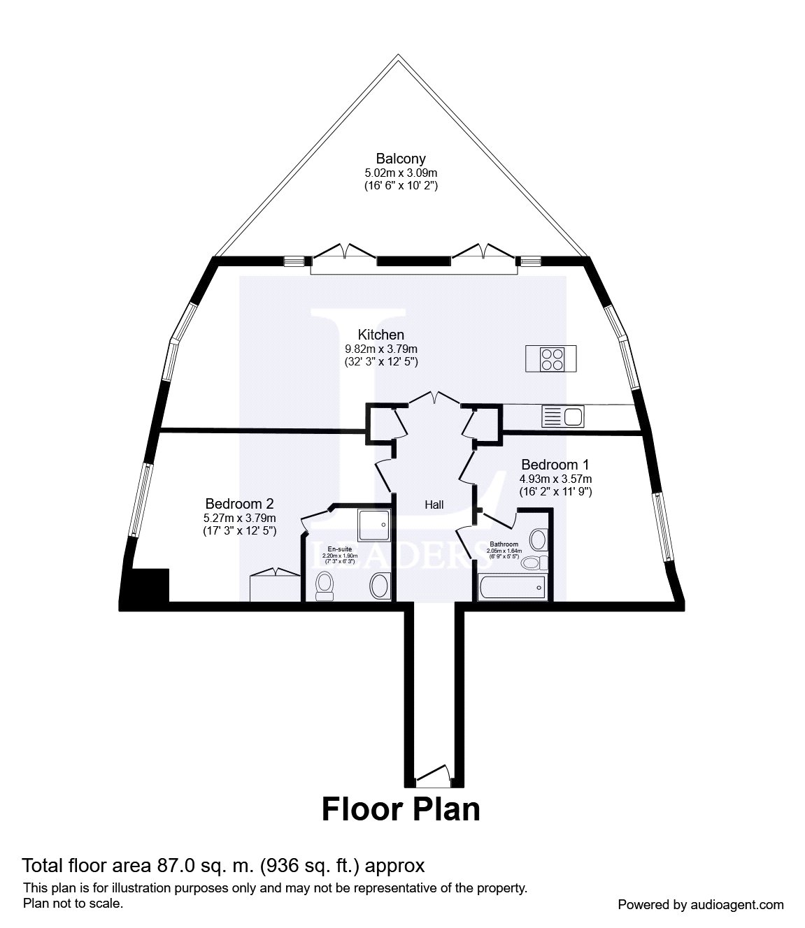 43, Centrium, Woking floorplan
