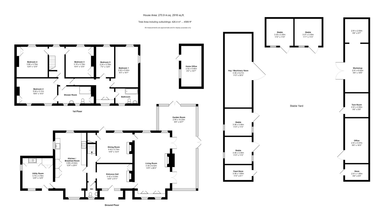 Braydon Farm Cottage, Swindon floorplan