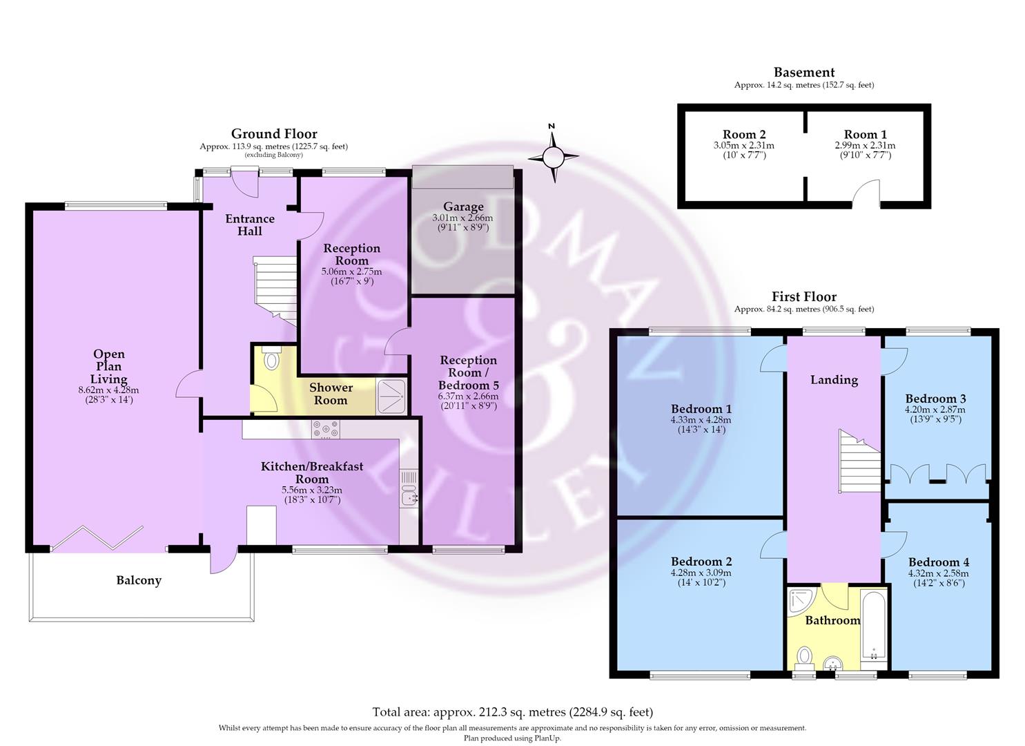 9, Hyland Grove, Westbury on Trym floorplan