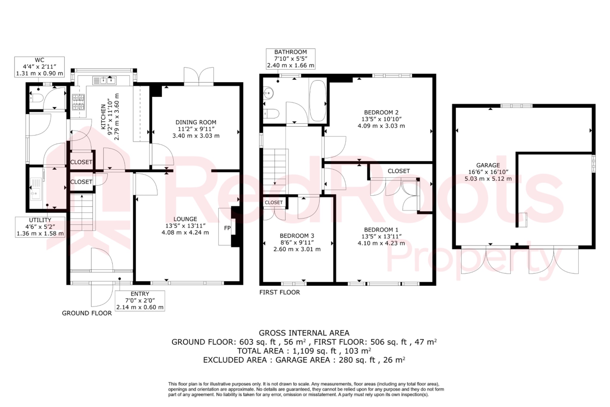 64 Spring Lane, Sprotbrough, South Yorkshire floorplan