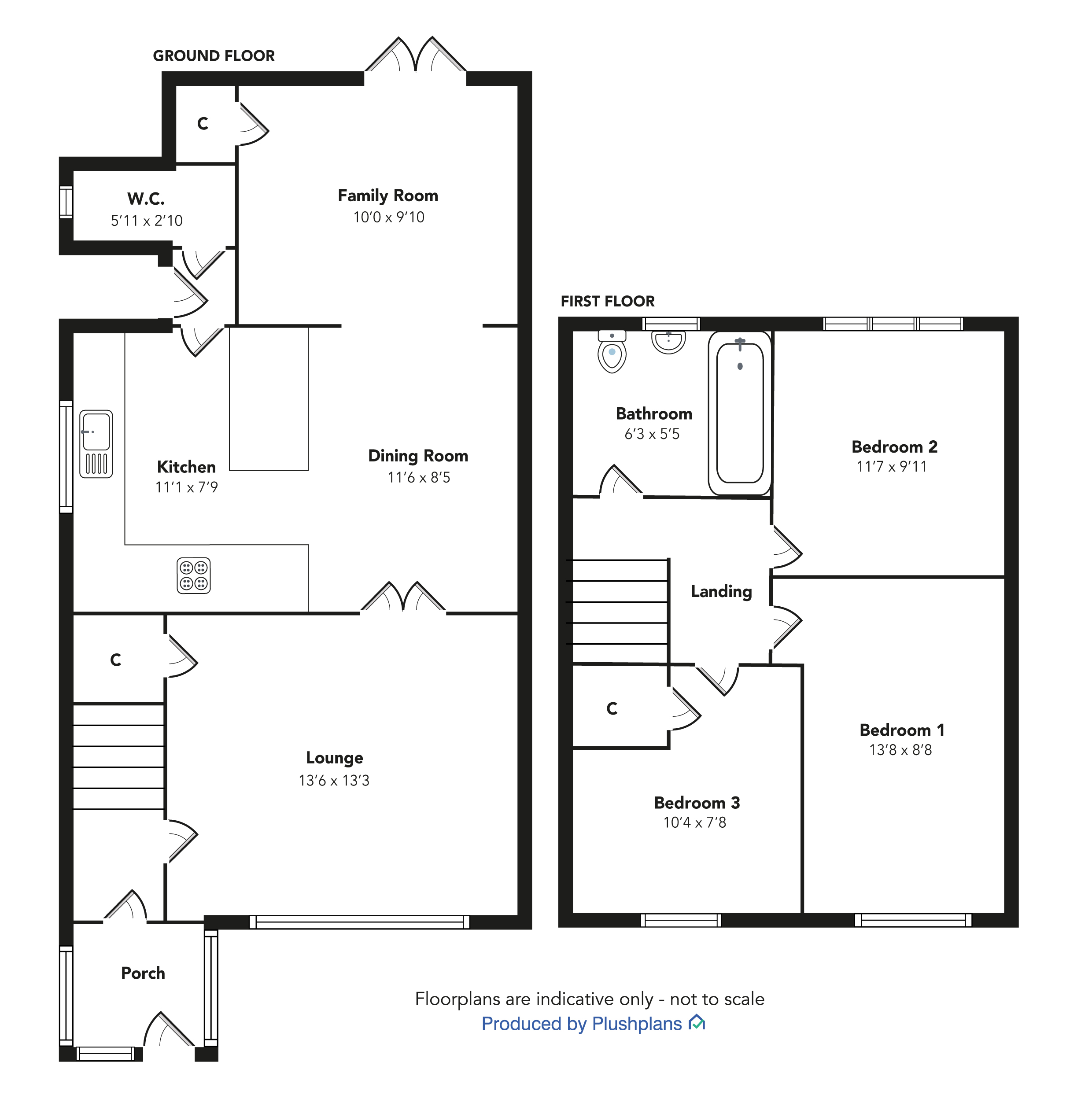 14, Ben Loyal Avenue, Paisley floorplan