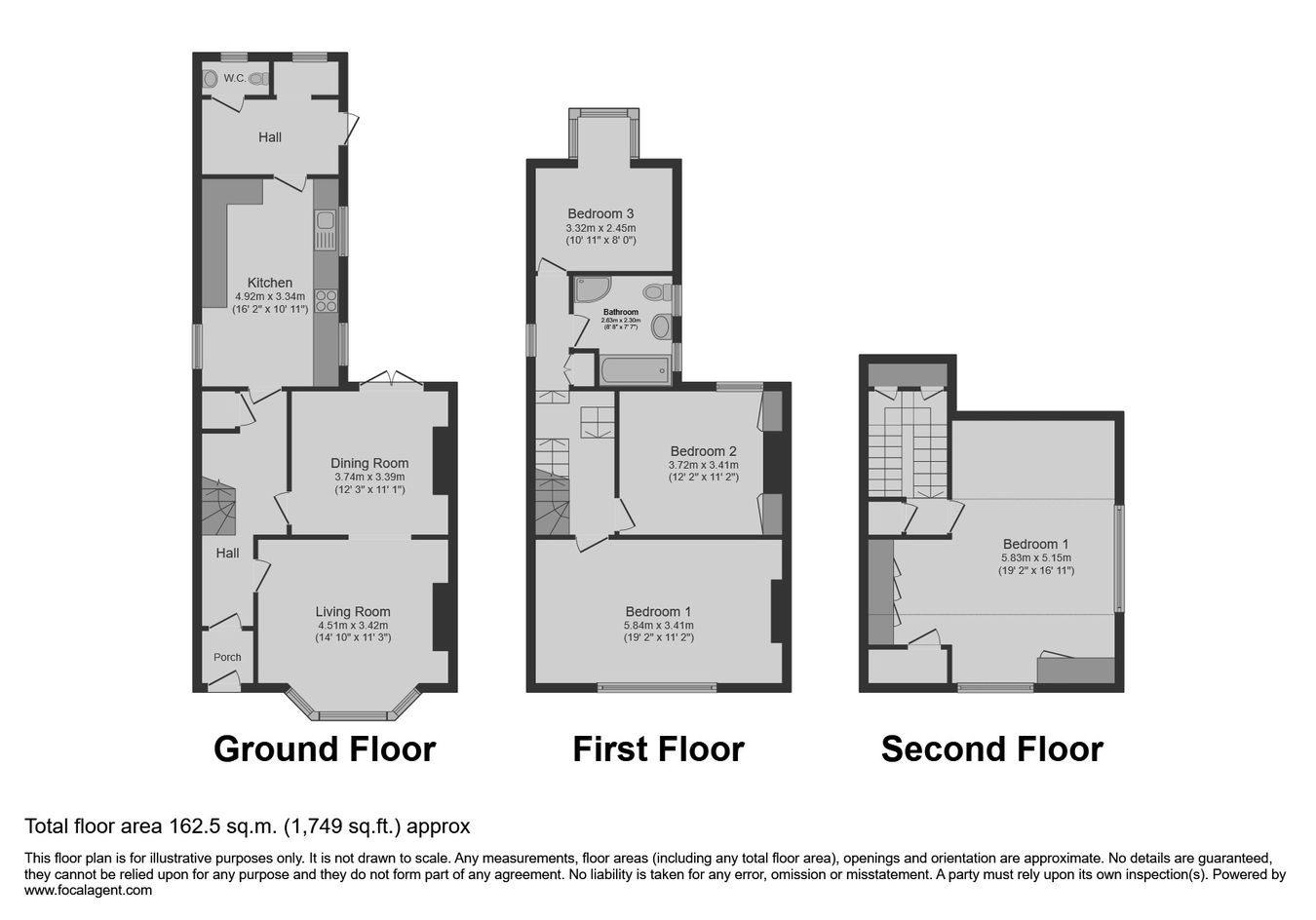 2, Sunnybank, Waterloo Road, Wellington floorplan