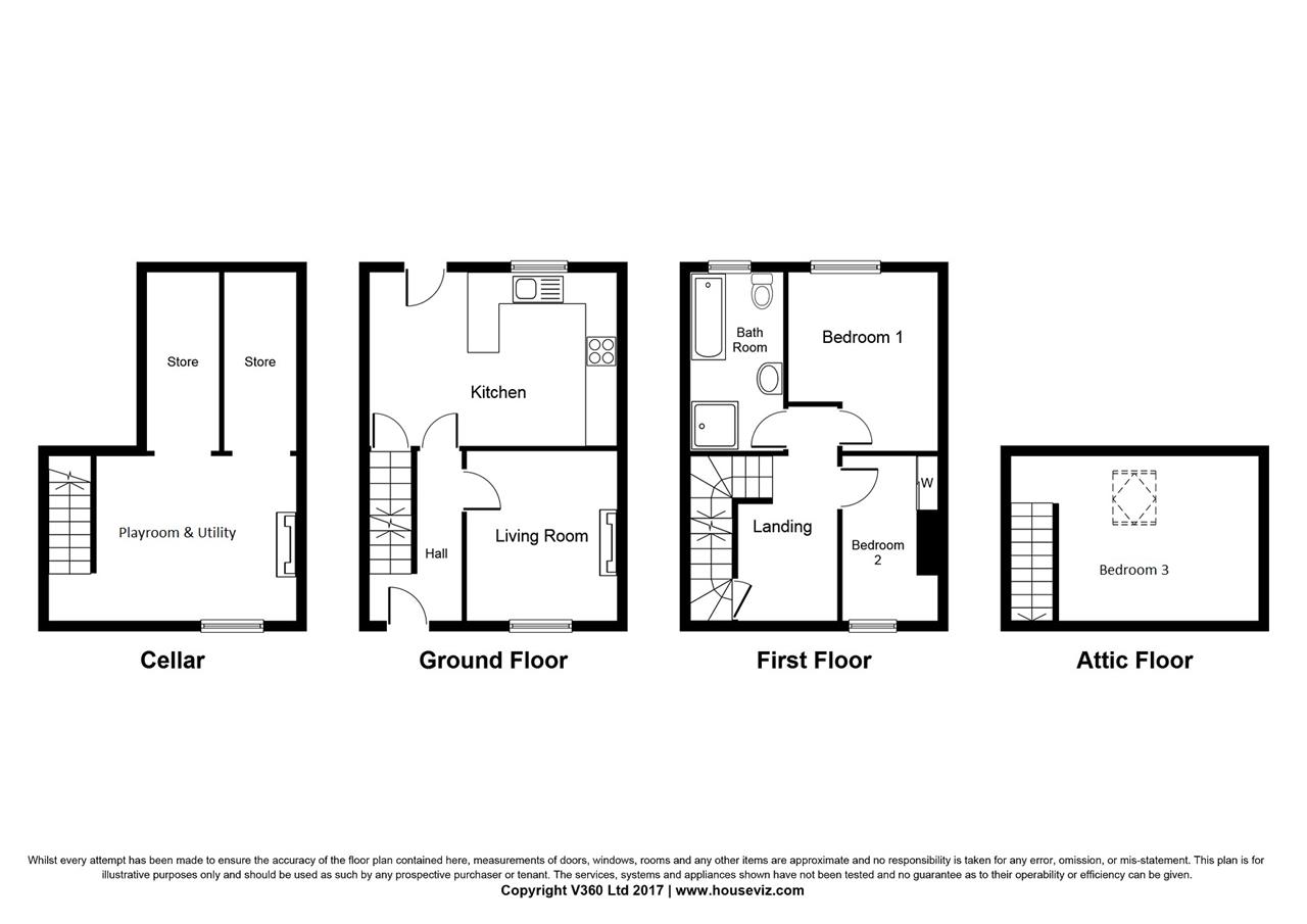 3 Bedrooms Terraced house for sale in York Terrace, Akroyden, Halifax HX3