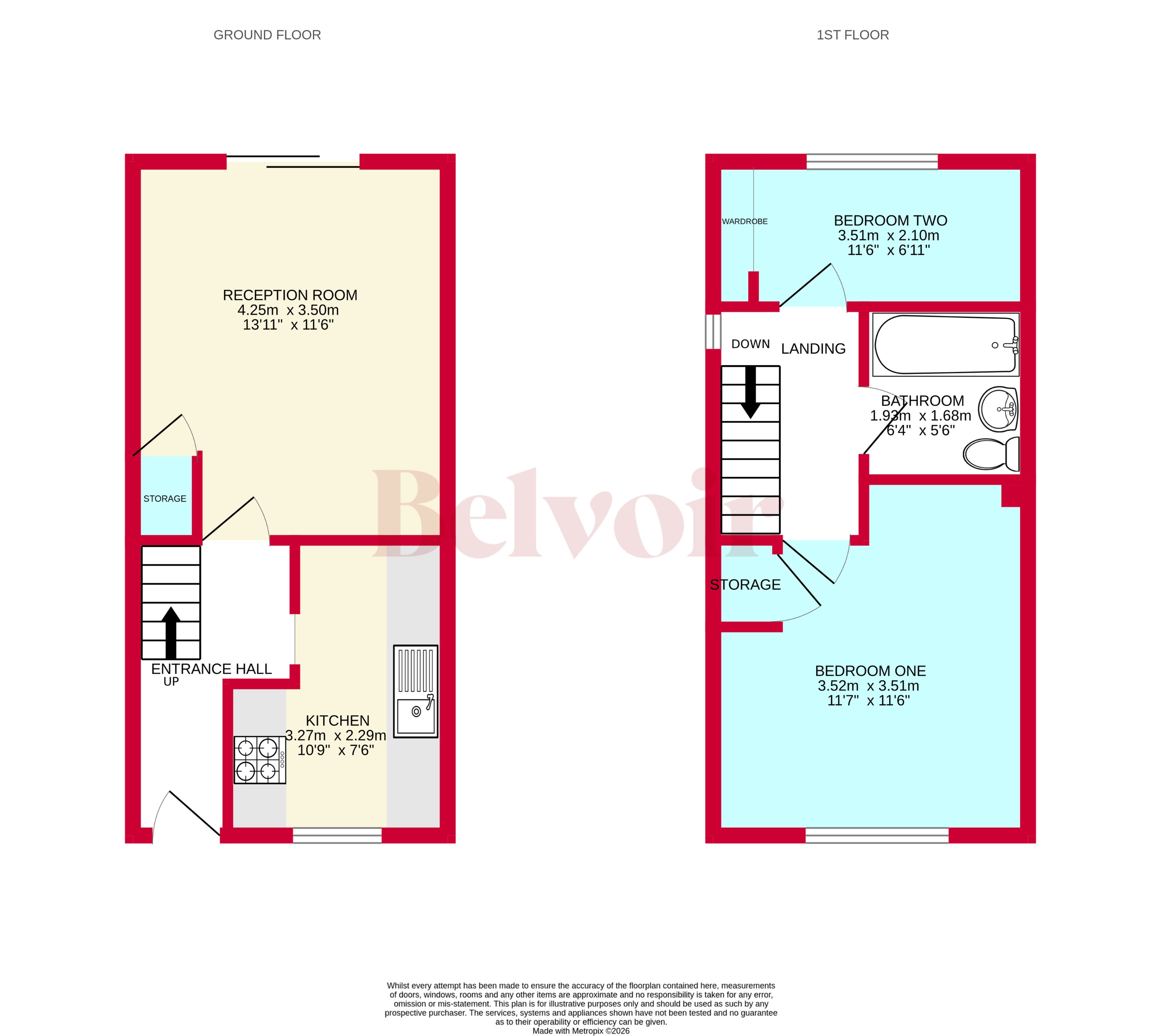 9, Grantown Grove, Walsall floorplan