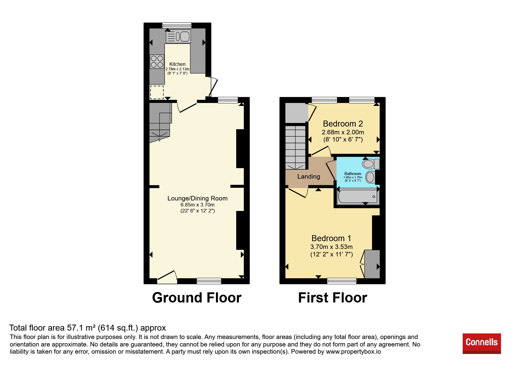 28, Cravells Road, Harpenden floorplan