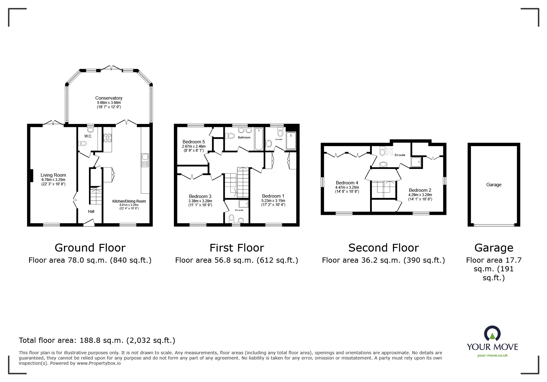 19, Wadsworth Court, Bedford floorplan