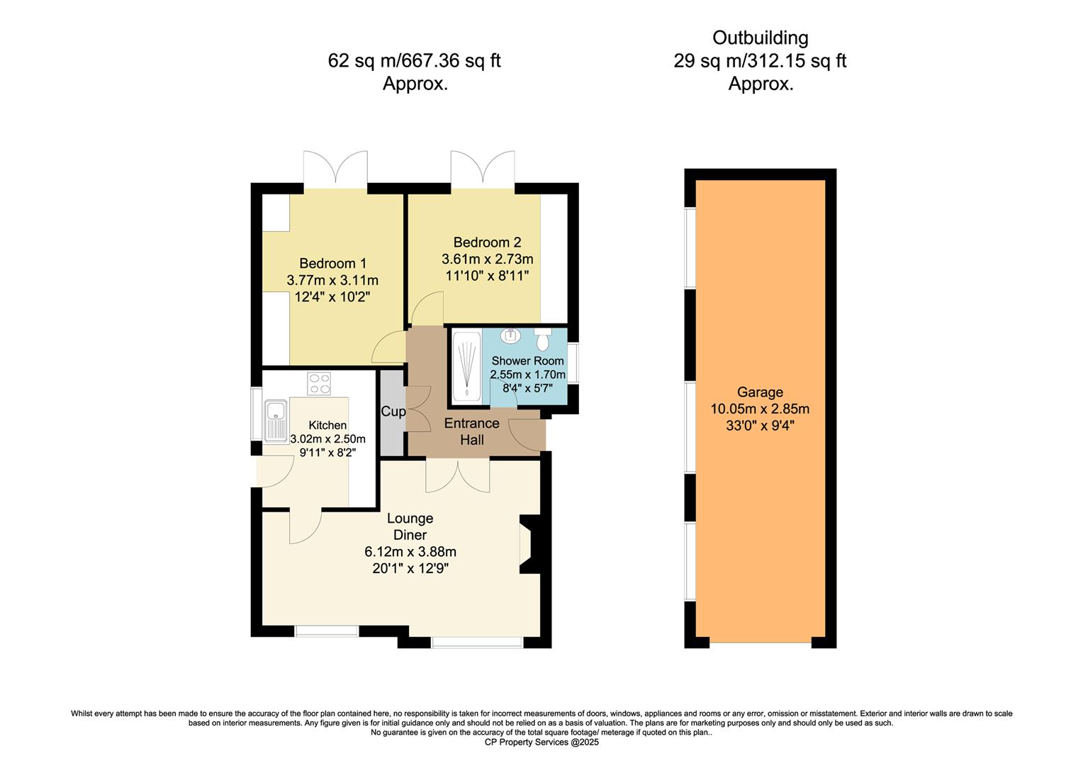 15, Moorhouse Close, Rotherham floorplan