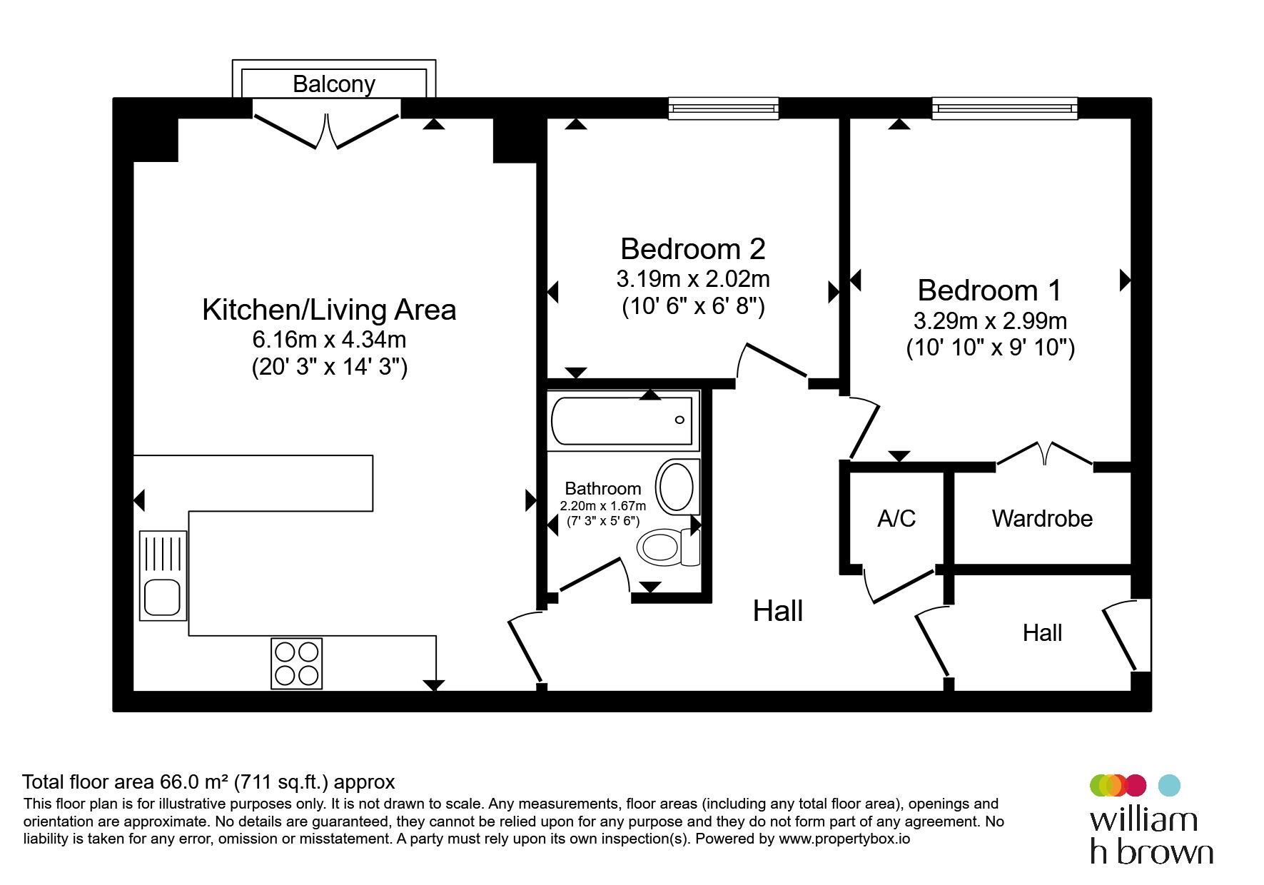 32, Kilner Court, Doncaster floorplan