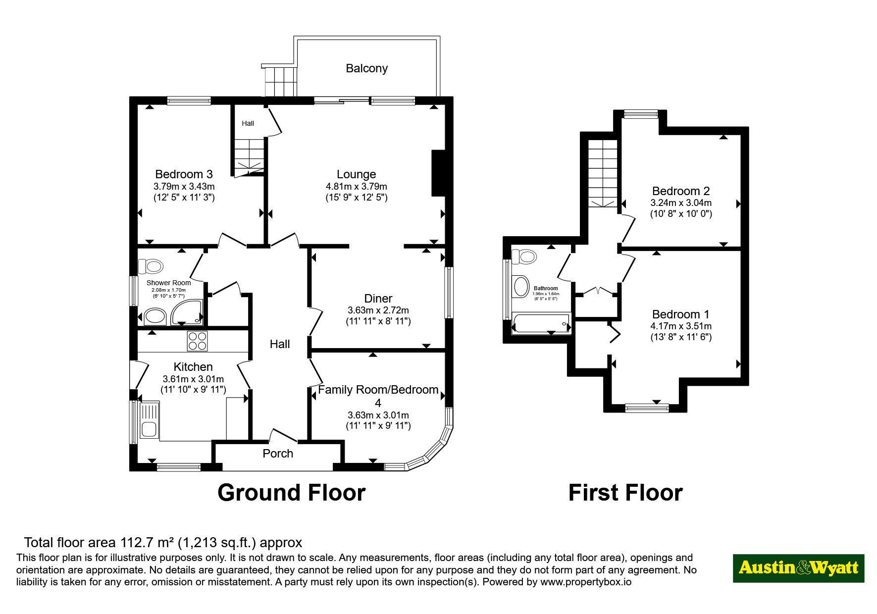 48, Ashdene Road, Hampshire floorplan