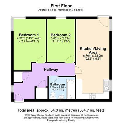 249, Liverpool Road, Birkdale floorplan