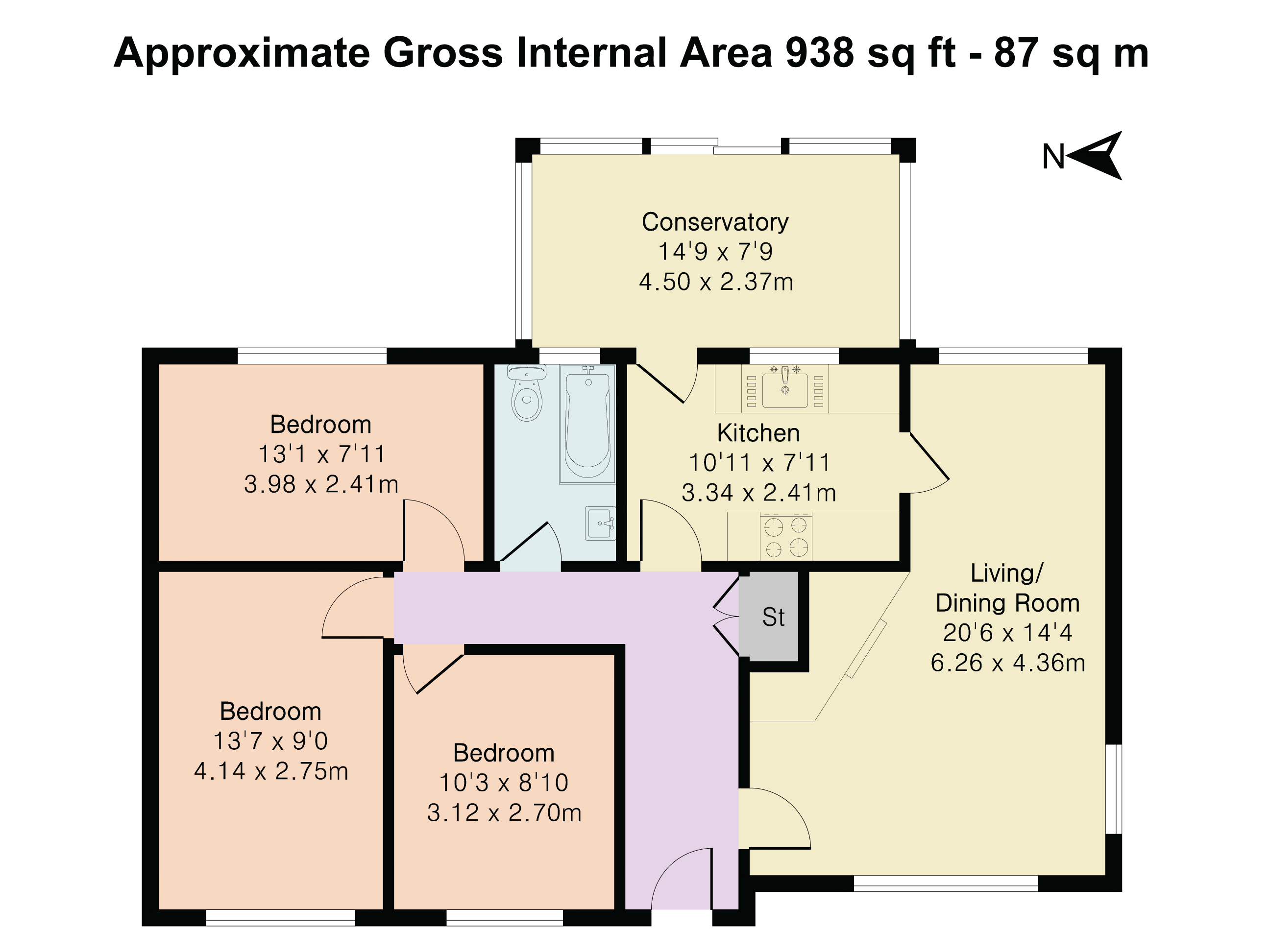 12, Heatherfield, Petersfield floorplan