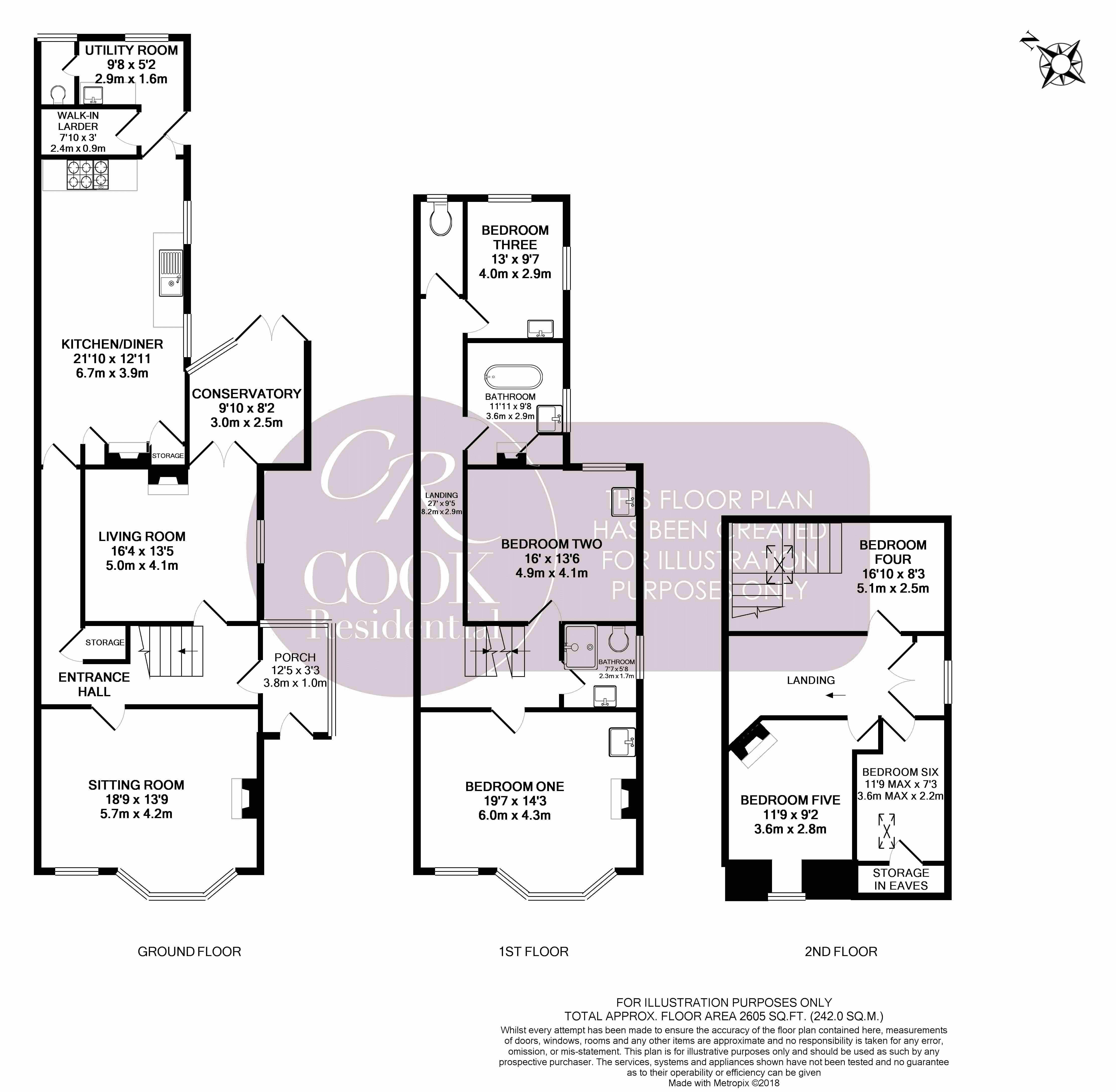 6 Bedrooms Semi-detached house for sale in Queens Road, Cheltenham GL50