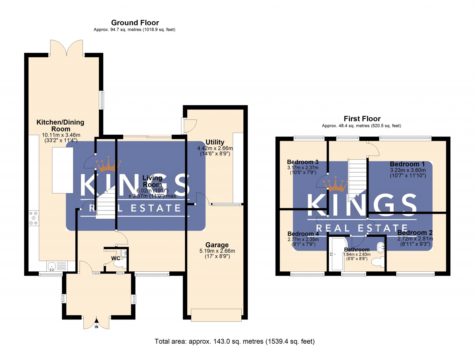 Buckfast Close, Evington LE5, 4 bedroom detached house for sale