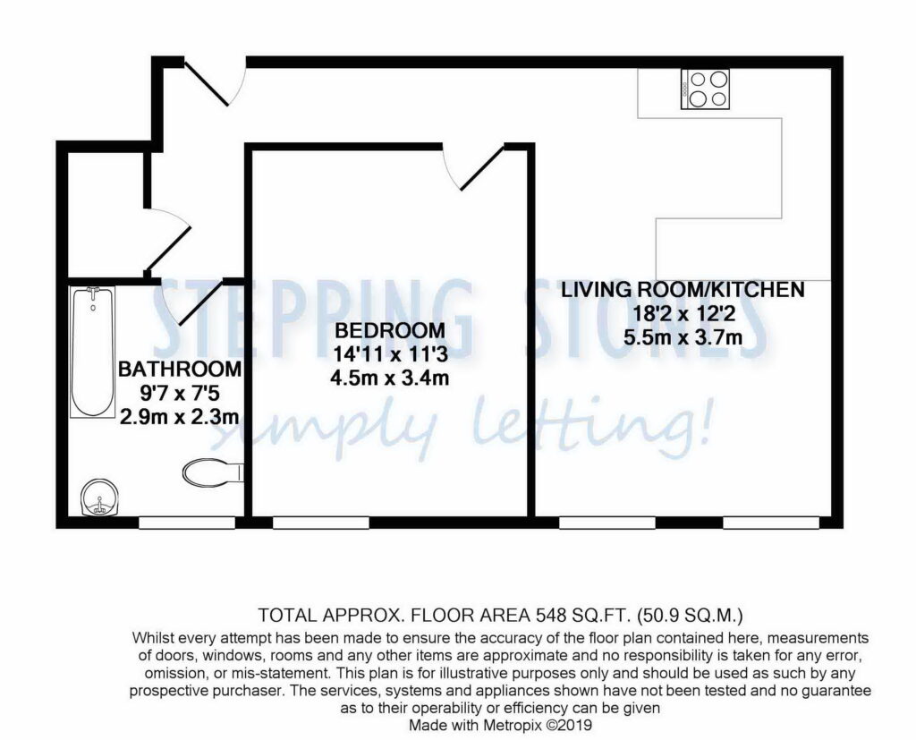 1 Charter Mews, 49a Castle Street, Banbury floorplan
