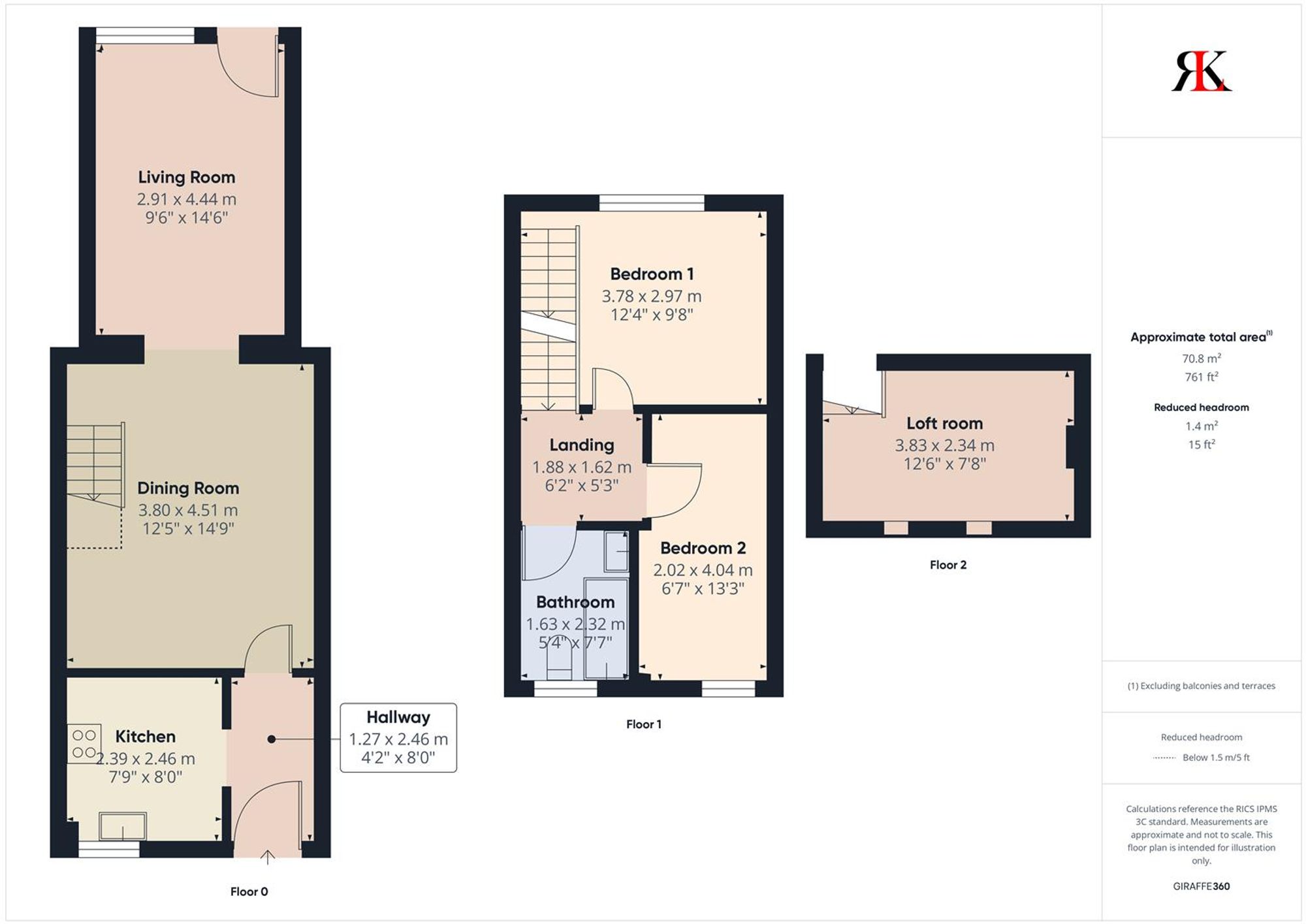 15 Brookside Avenue, Haverfordwest floorplan