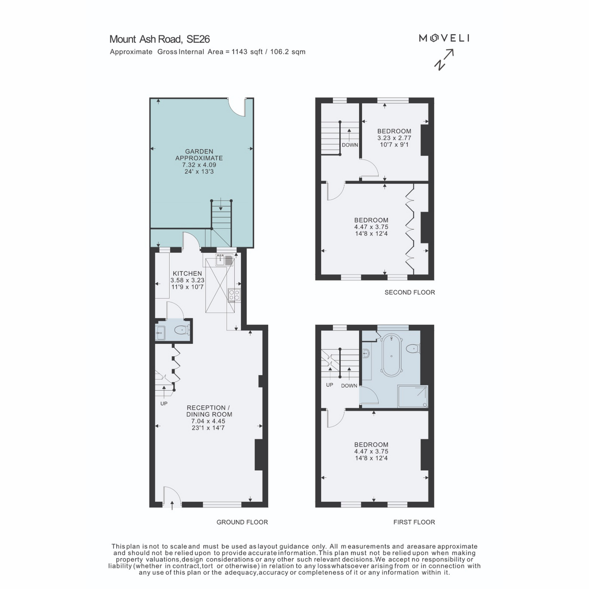 35, Mount Ash Road, London floorplan