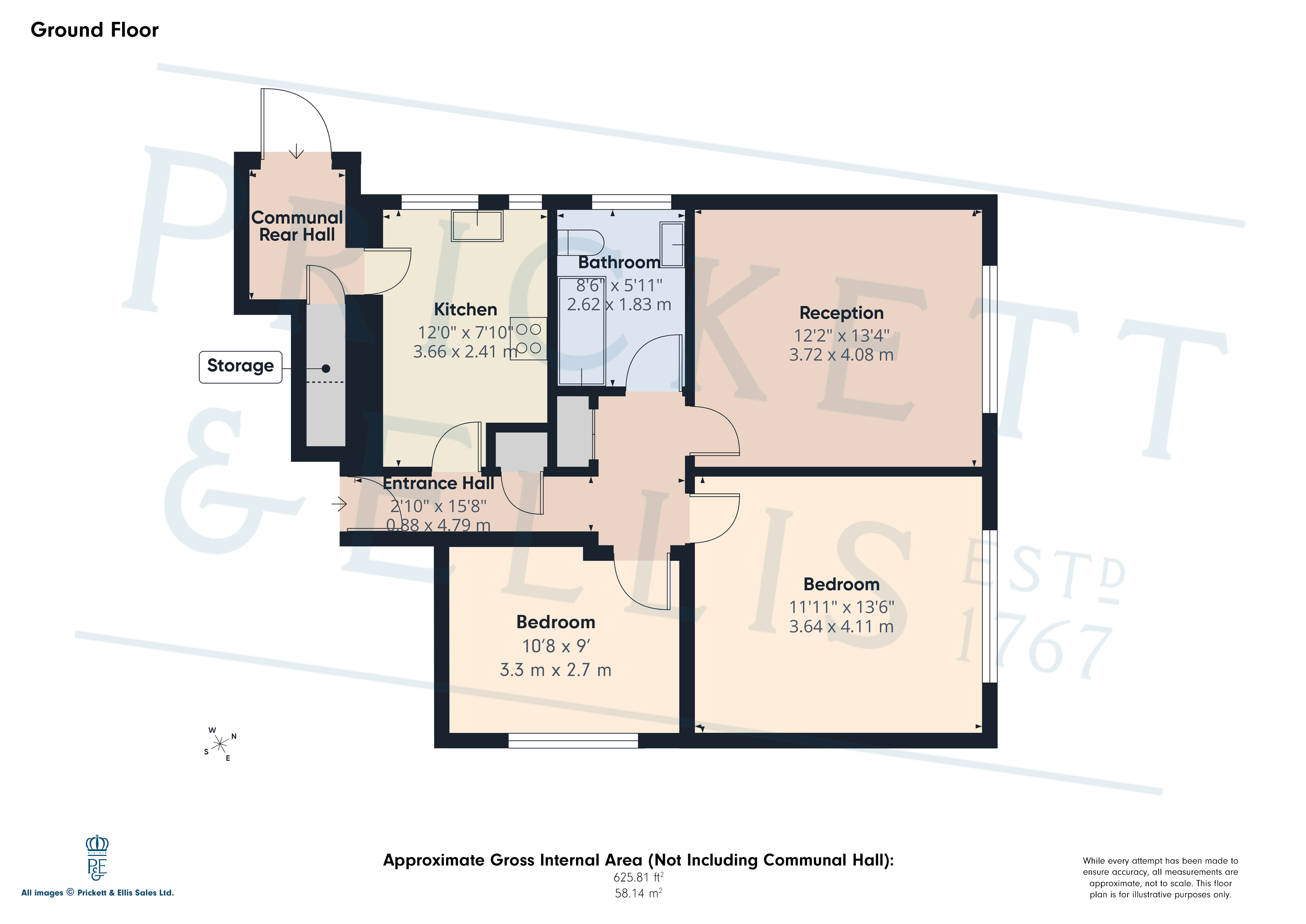Flat 19,, Doran Manor, London floorplan