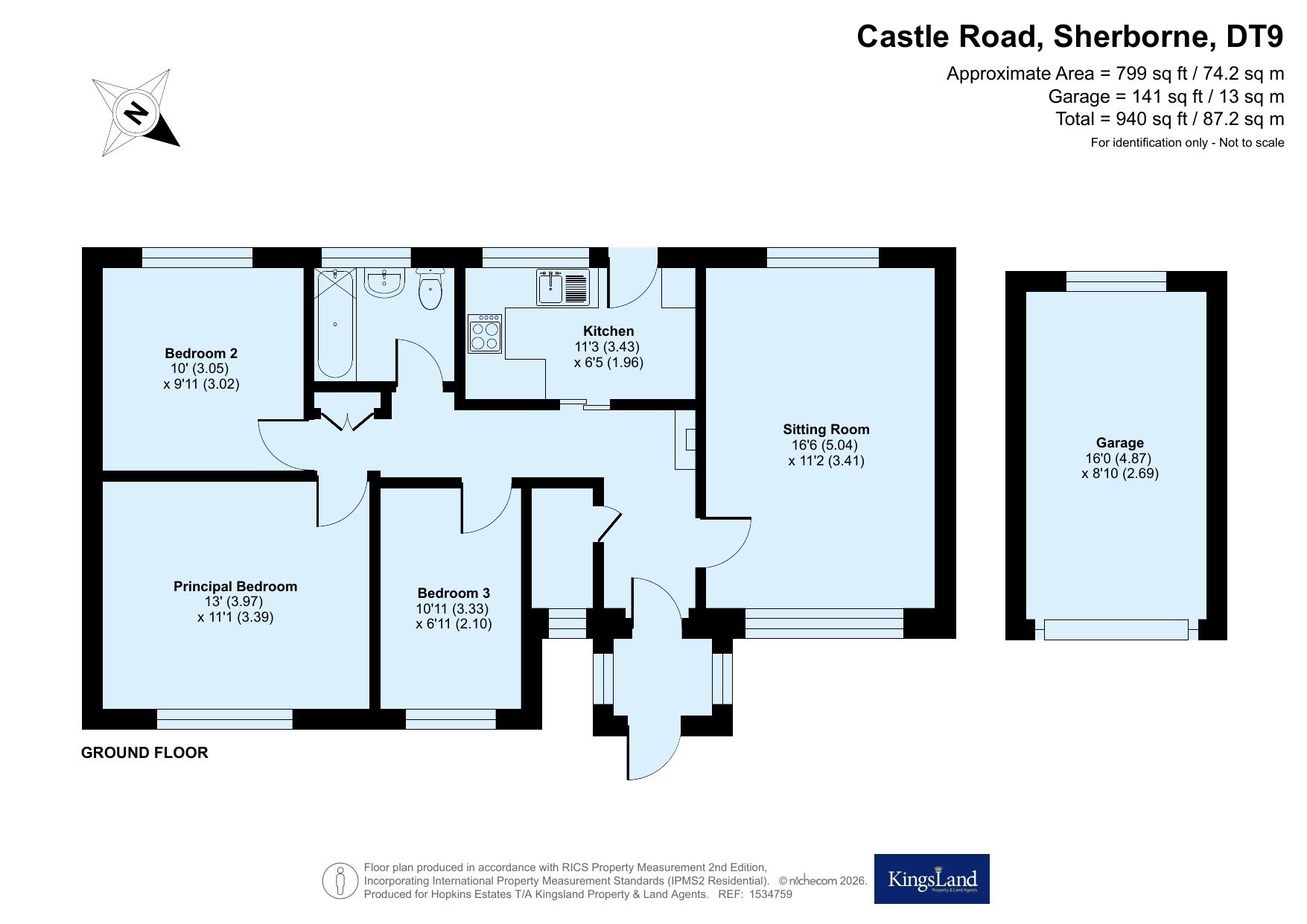 Castle Road, Dorset floorplan