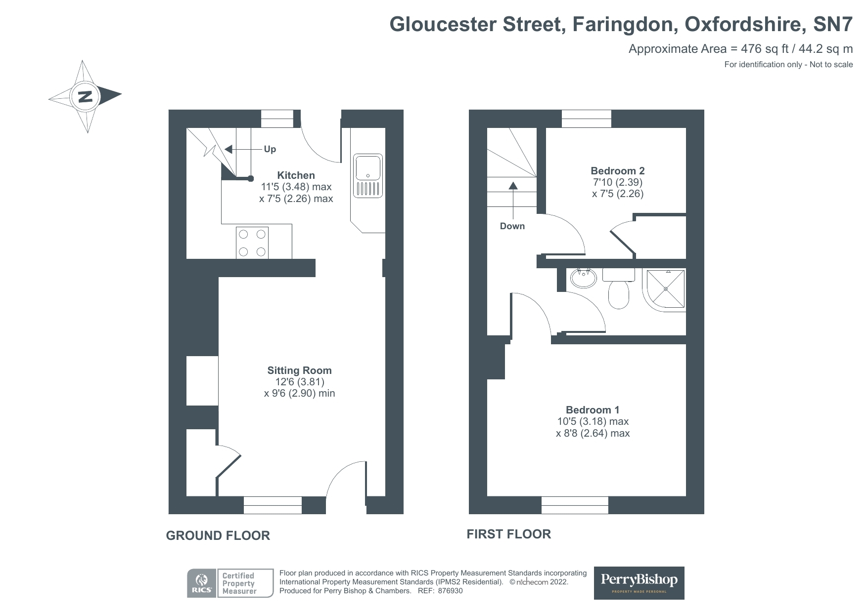 46, Gloucester Street, Oxfordshire floorplan