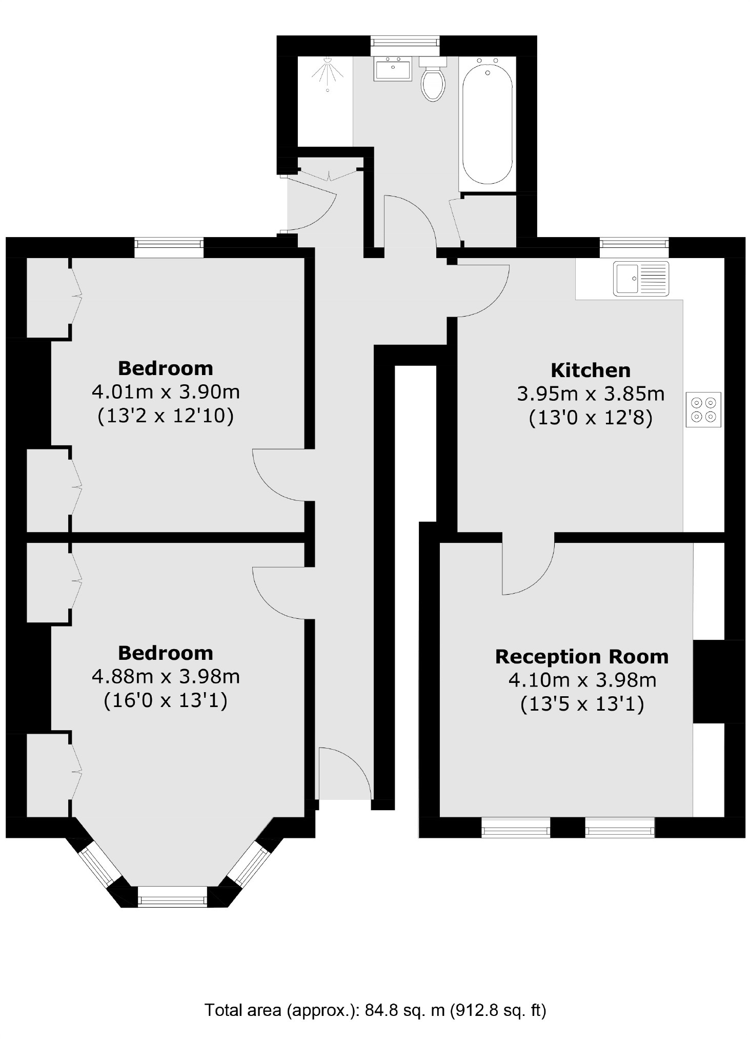Upper Tollington Park, London floorplan
