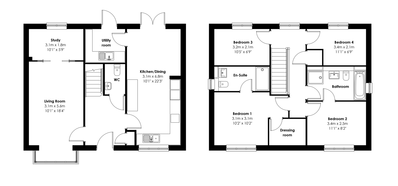 The Meadow, Everton Road, Lymington floorplan