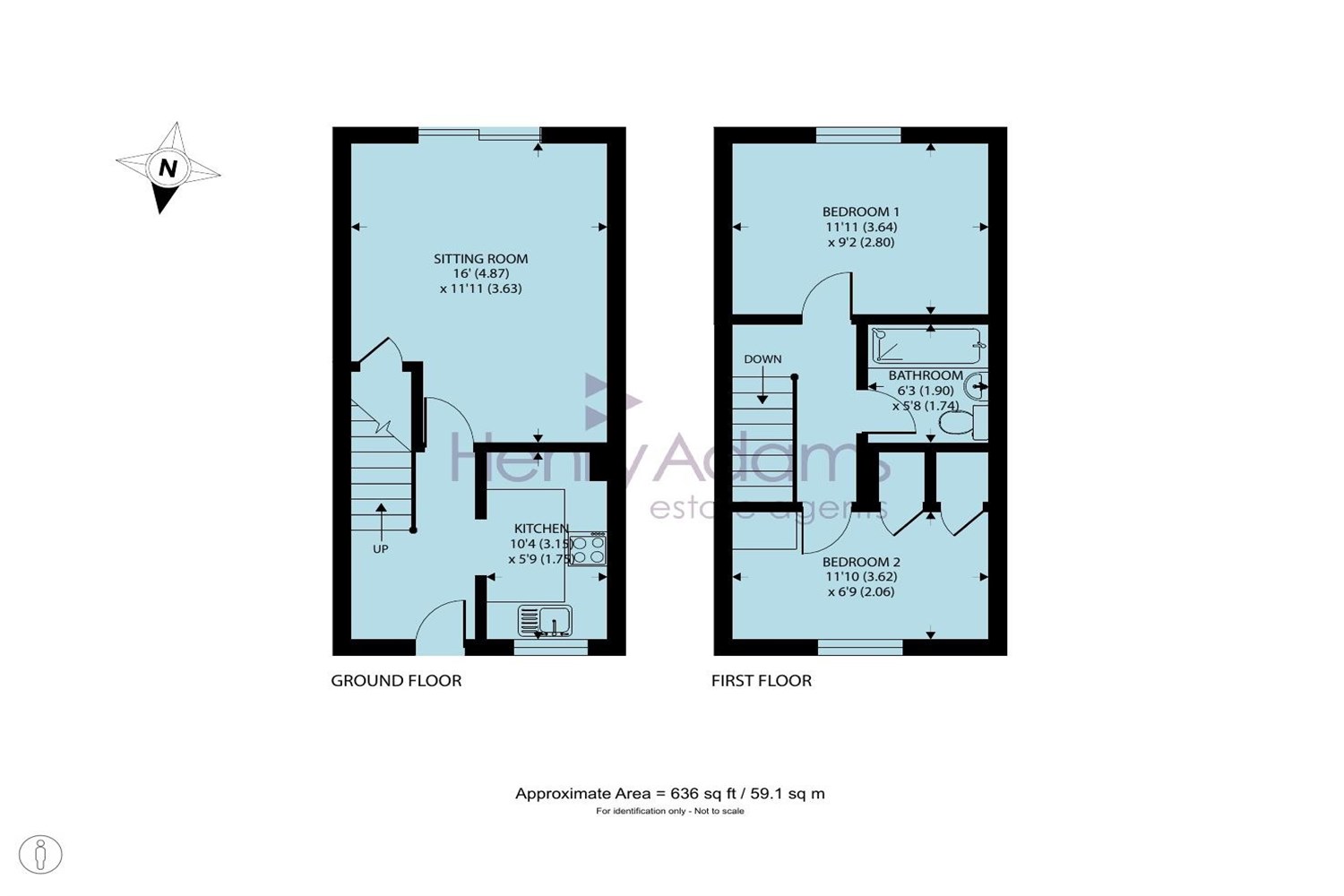 71, Drake Close, Horsham floorplan