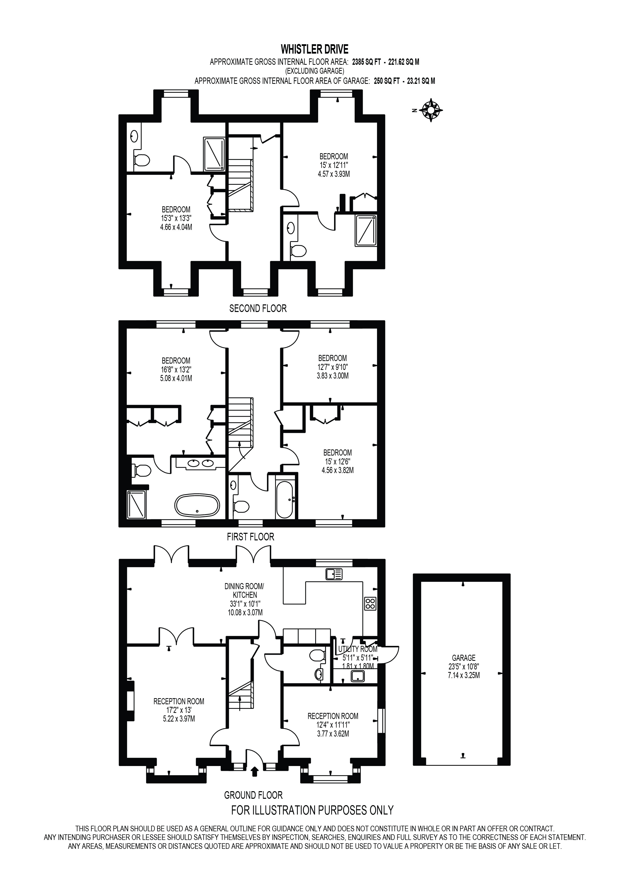 21 Whistler Drive, Barnet, London floorplan