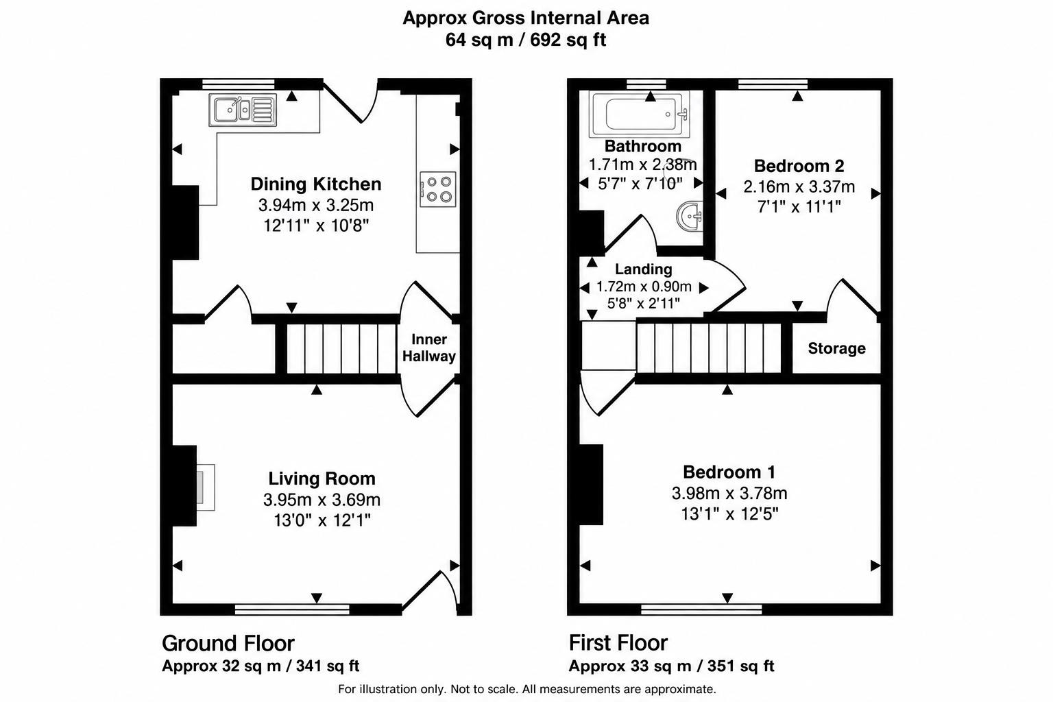 Mannville Walk, Keighley floorplan